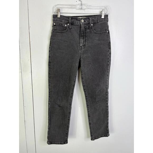 Madewell Denim - Madewell Jeans Womens 25P Perfect Vintage Denim Washed Gray  Tapered Ankle